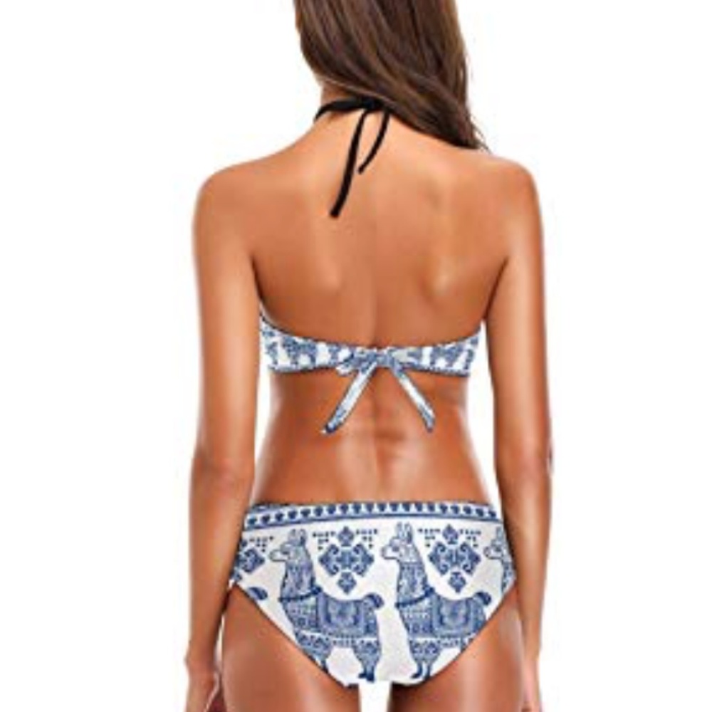 ISLA Boho Llama Print Bikini - Picture 5 of 7